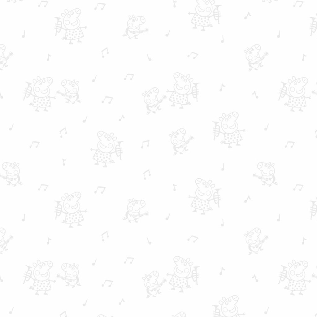 Peppa Pig Kissenbezug Grau Mehrfarbig 100% Baumwolle