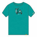 Cállate la Boca Kurzarm-T-Shirt Türkis Sidecar