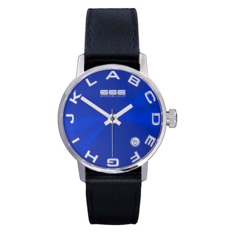 Unisex Watch 666 Barcelona 666-274 Schwarz (Ø 35 mm) – Produktbild 1