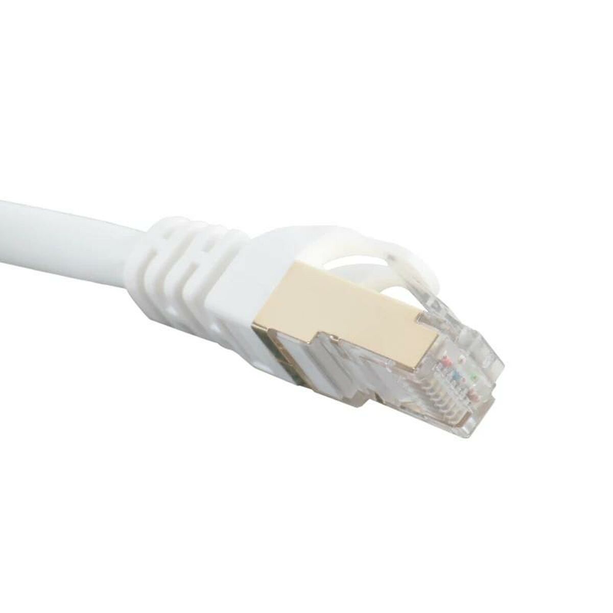 iggual FTP Category 7 Starres Netzwerkkabel IGG318621 Weiß 10 m