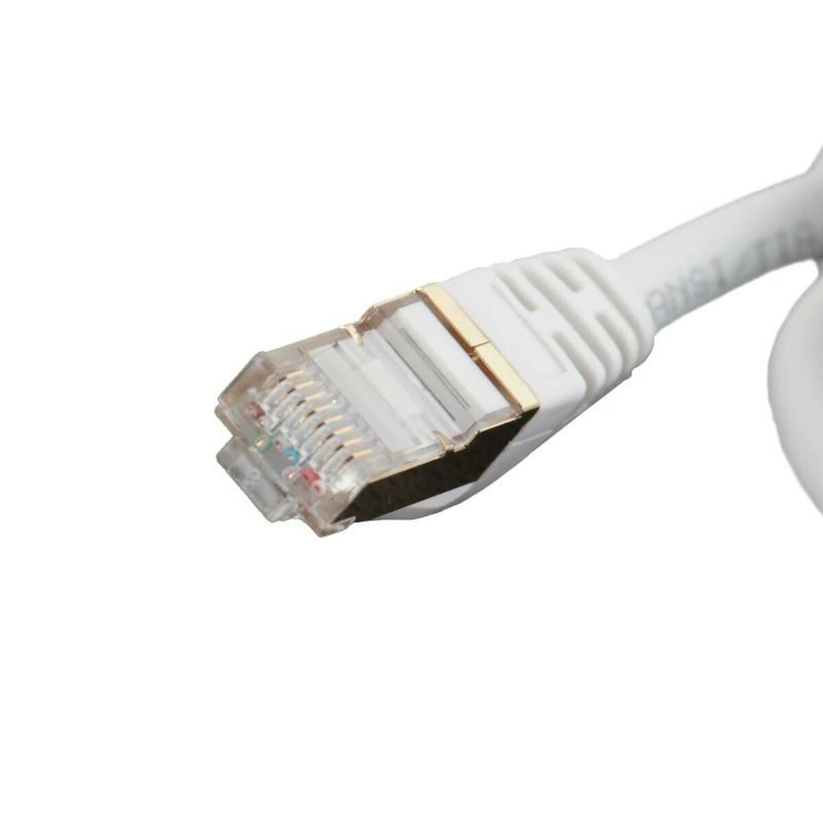 FTP Category 7 Rigid Network Cable iggual IGG318621 Weiß 10 m – Produktbild 1