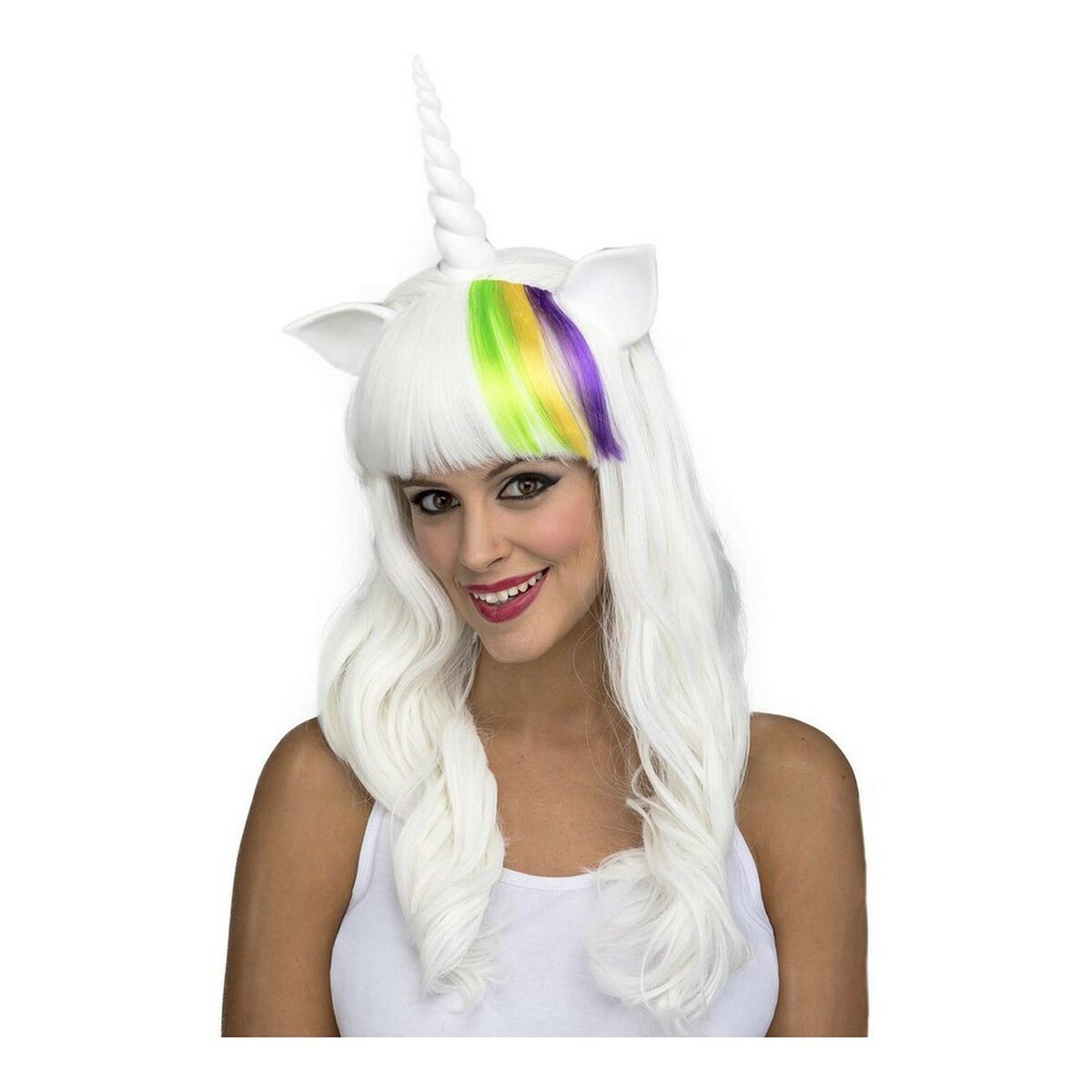 Wigs My Other Me Weiß Unicorn – Produktbild 1