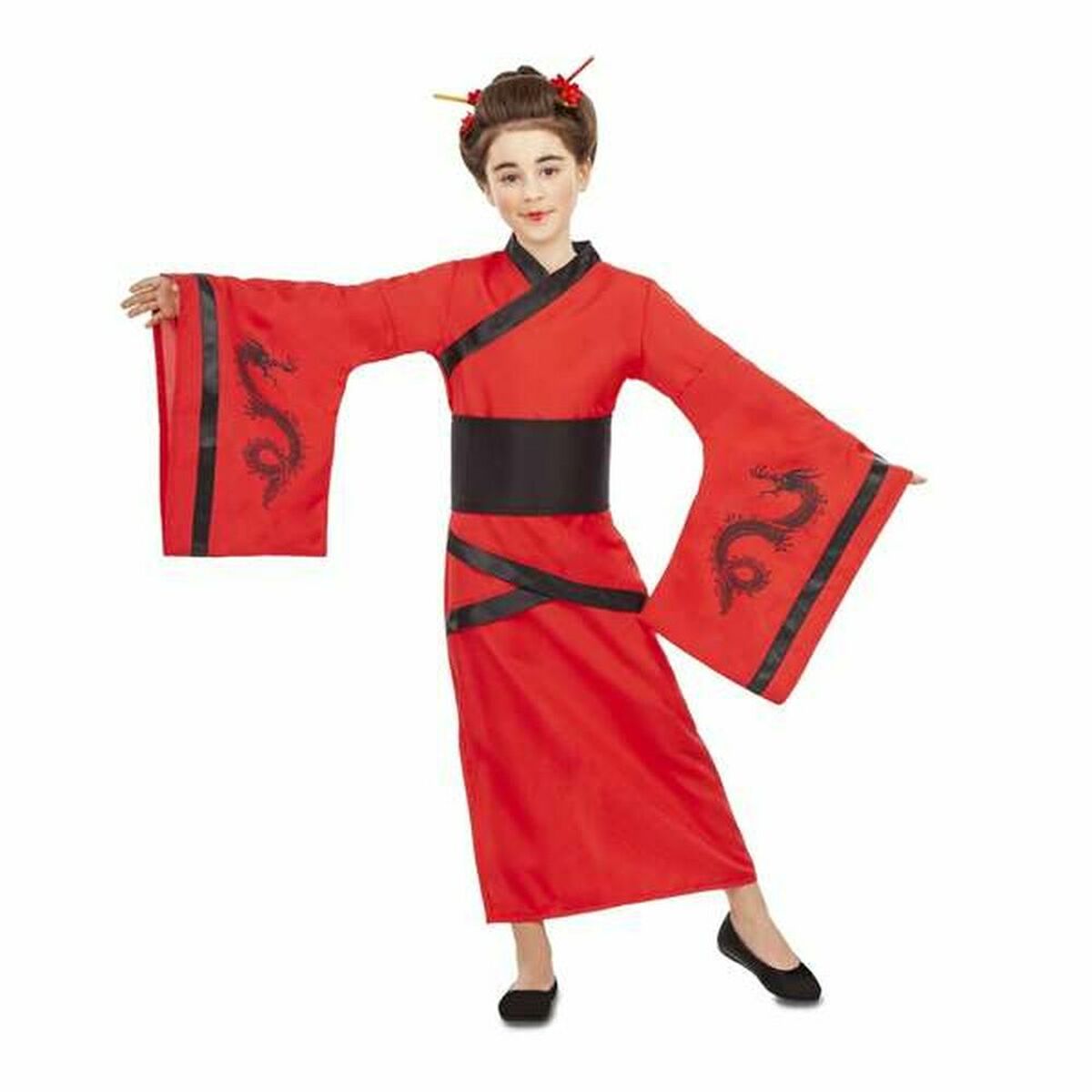 Costume for Kinder My Other Me Dragon Chinese Woman – Produktbild 1
