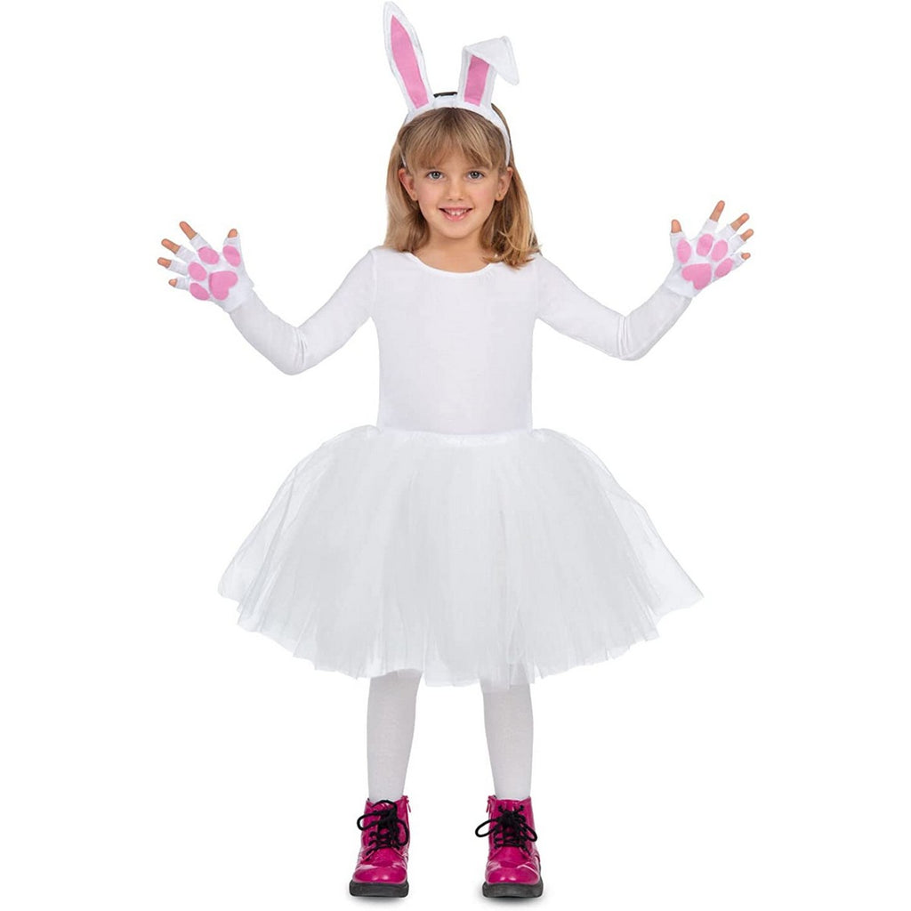 My Other Me Kostüm für Kinder Weiß Rabbit One Größe S