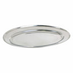 Privilege Tablett 42853 Edelstahl Stahl Oval