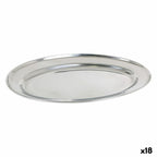 Privilege Tablett 42853 Edelstahl Stahl Oval