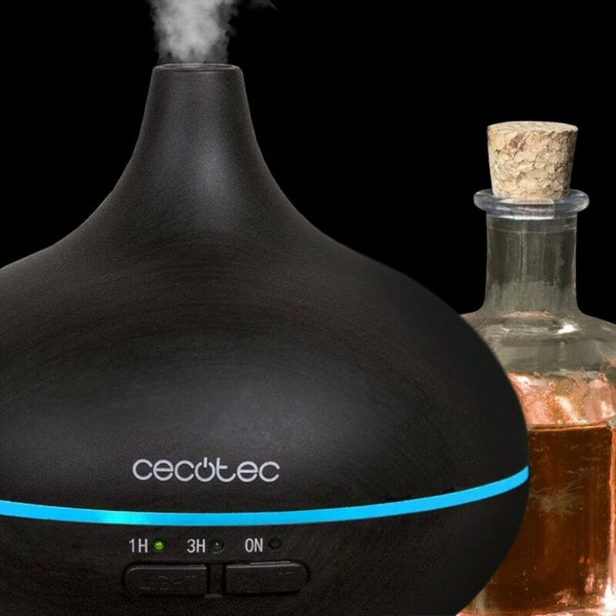 Cecotec Humidifier Scent Diffuser Pure Aroma 150 YIN Schwarz Kunststoff 150 ml (7 W)