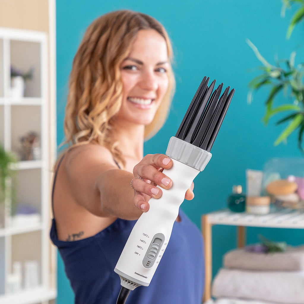 InnovaGoods 3-in-1 Drying, Styling & Curling Hairbrush Dryple 550 W