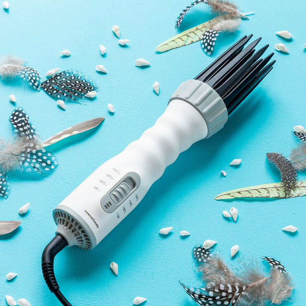 InnovaGoods 3-in-1 Drying, Styling & Curling Hairbrush Dryple 550 W
