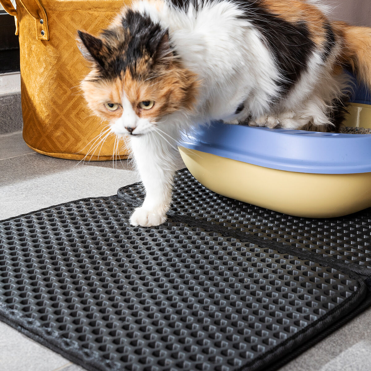 Katze Litter Tablett Matte Clikatt InnovaGoods