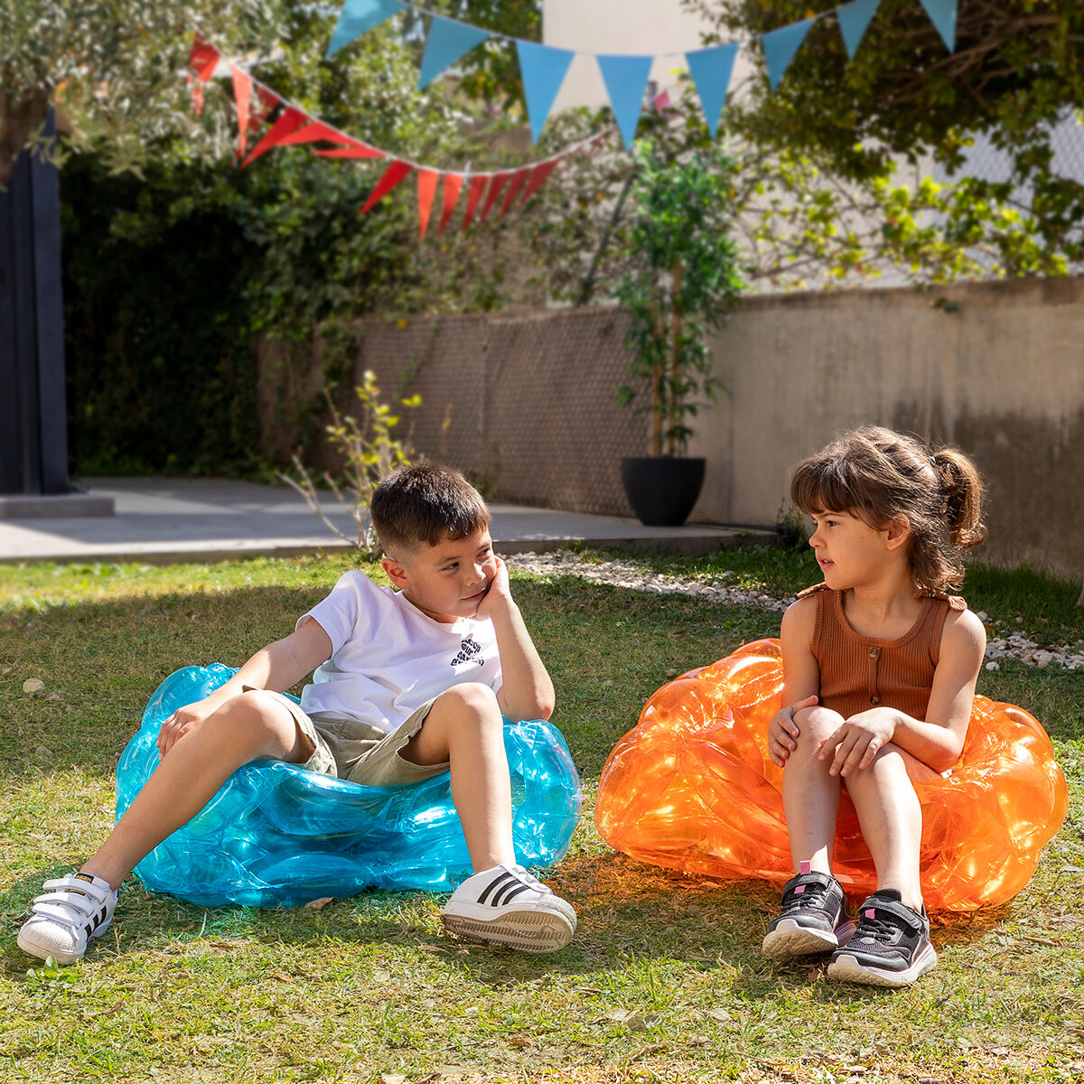 InnovaGoods Giant Aufblasbar Bumper Bubble Ball Bumpoy