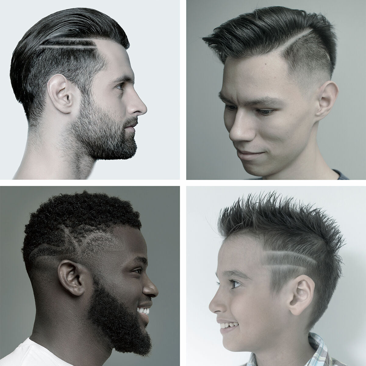 Professional Wiederaufladbar Haar Clipper mit Accessories Triher InnovaGoods