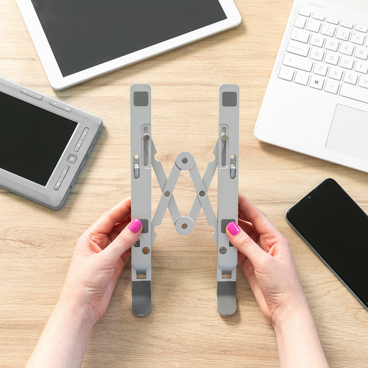 Klappbar und Adjustable Laptop Stand Flastan InnovaGoods