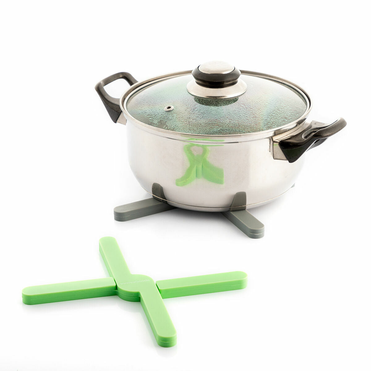 InnovaGoods Individual Klappbar Silikon Trivet Folvet