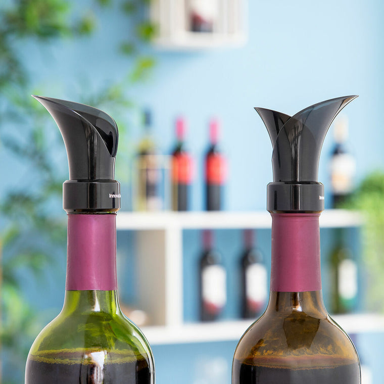 2-in-1 Wine Stopper with Pourer and Aerator Wintopp InnovaGoods – Produktbild 2
