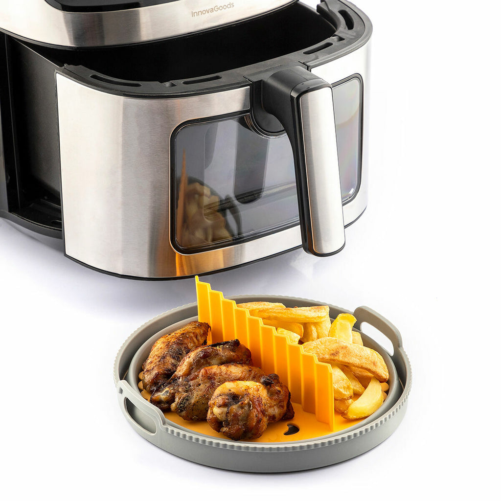 InnovaGoods Klappbar Silikon Korb für Heißluftfritteuse Fliynner