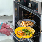 Silikon Baskets mit Bürste für Air Fryers Mollicon InnovaGoods