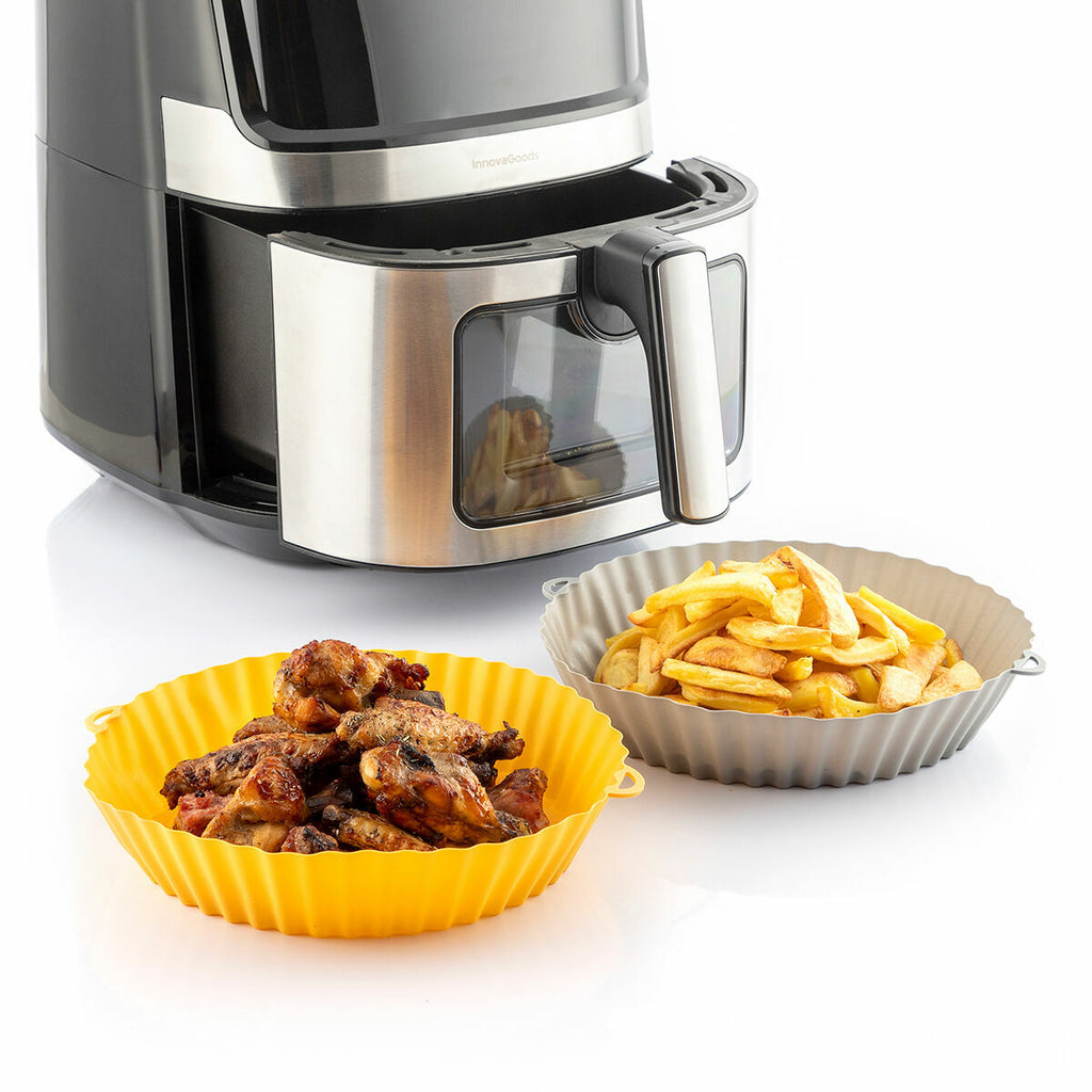 Silikon Baskets mit Bürste für Air Fryers Mollicon InnovaGoods