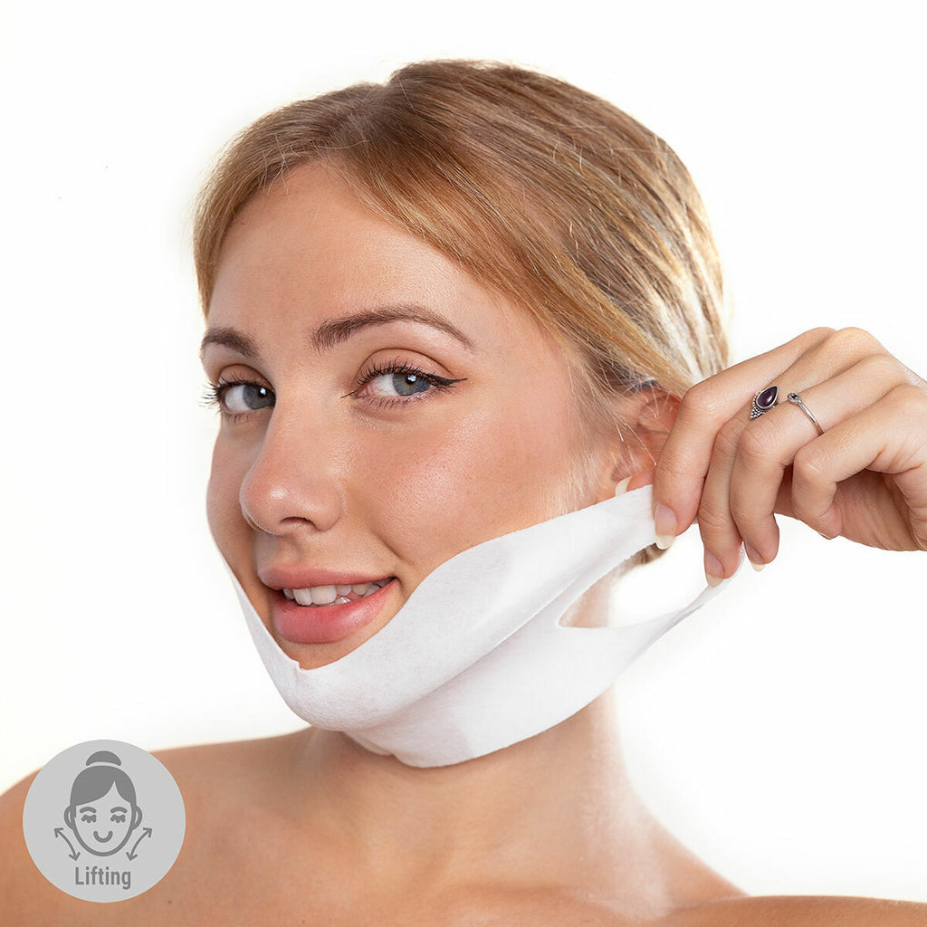 Double Chin Firming Mask Redushine InnovaGoods 5 Stück – Produktbild 6