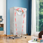 Tragbar Elektrisch Dryer mit 2 Levels Dupledry InnovaGoods 1200 W