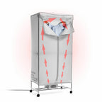 Tragbar Elektrisch Dryer mit 2 Levels Dupledry InnovaGoods 1200 W
