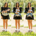 Developmental Waist Belt Baby Carrier with Pockets Seccaby InnovaGoods – Produktbild 4