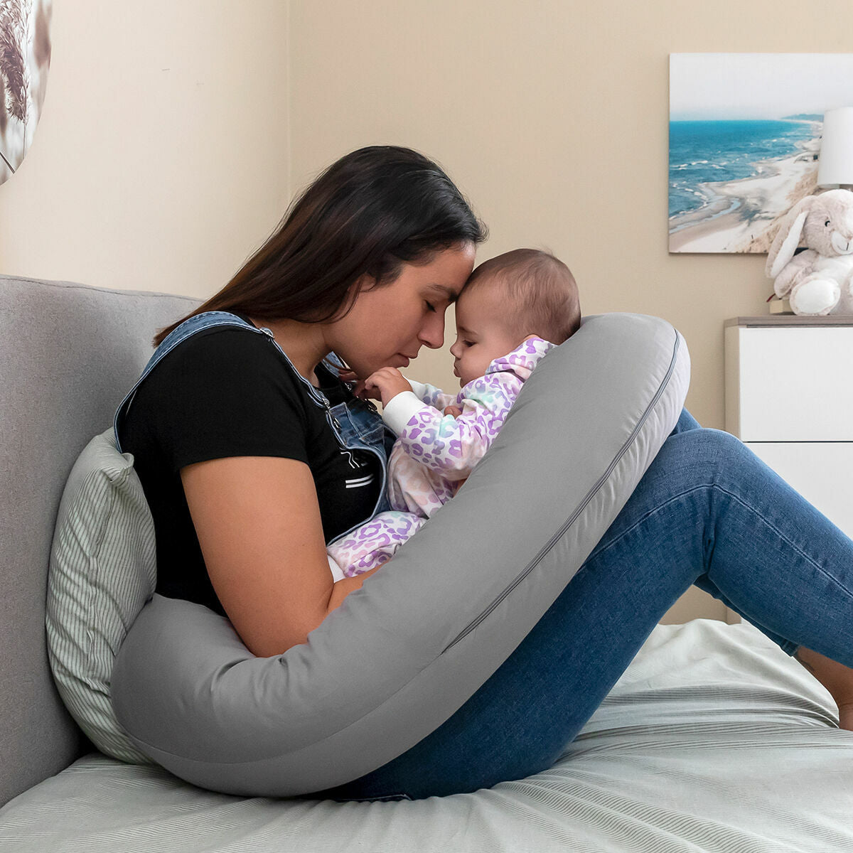 Multifunction Breastfeeding Pillow Brellow InnovaGoods – Produktbild 3