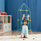 InnovaGoods Kinder-Festungs-Bauset Builkitt