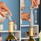 InnovaGoods Vakuumpumpe & Weinverschlüsse Winuum (4 caps)