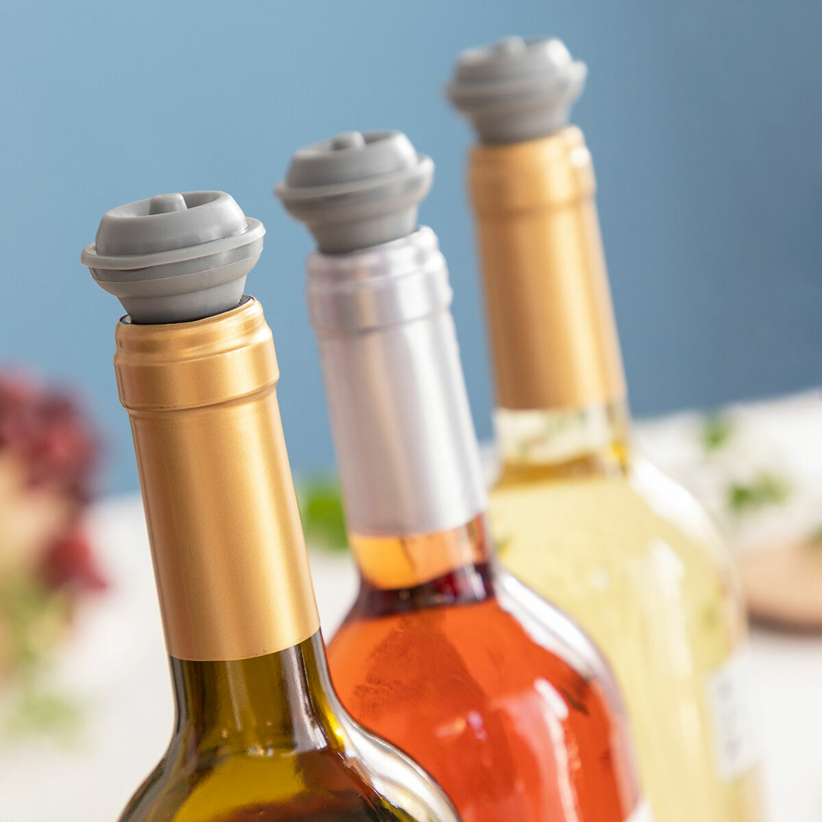InnovaGoods Vakuumpumpe & Weinverschlüsse Winuum (4 caps)