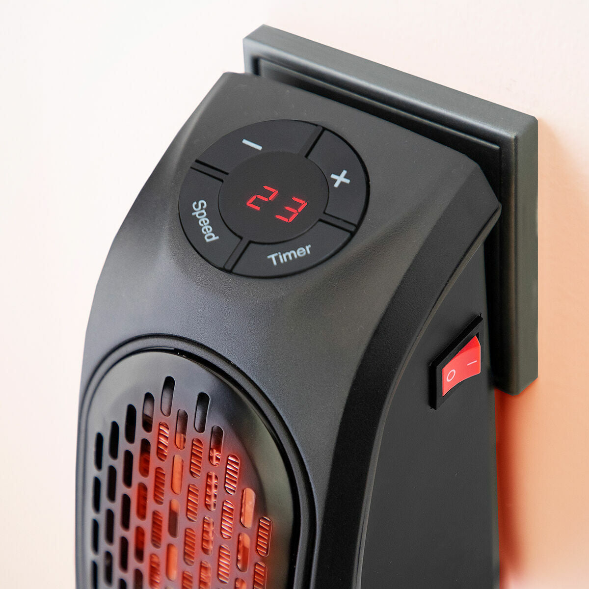 InnovaGoods Tragbar Mini Plug Heizgerät Heatpod 400 W