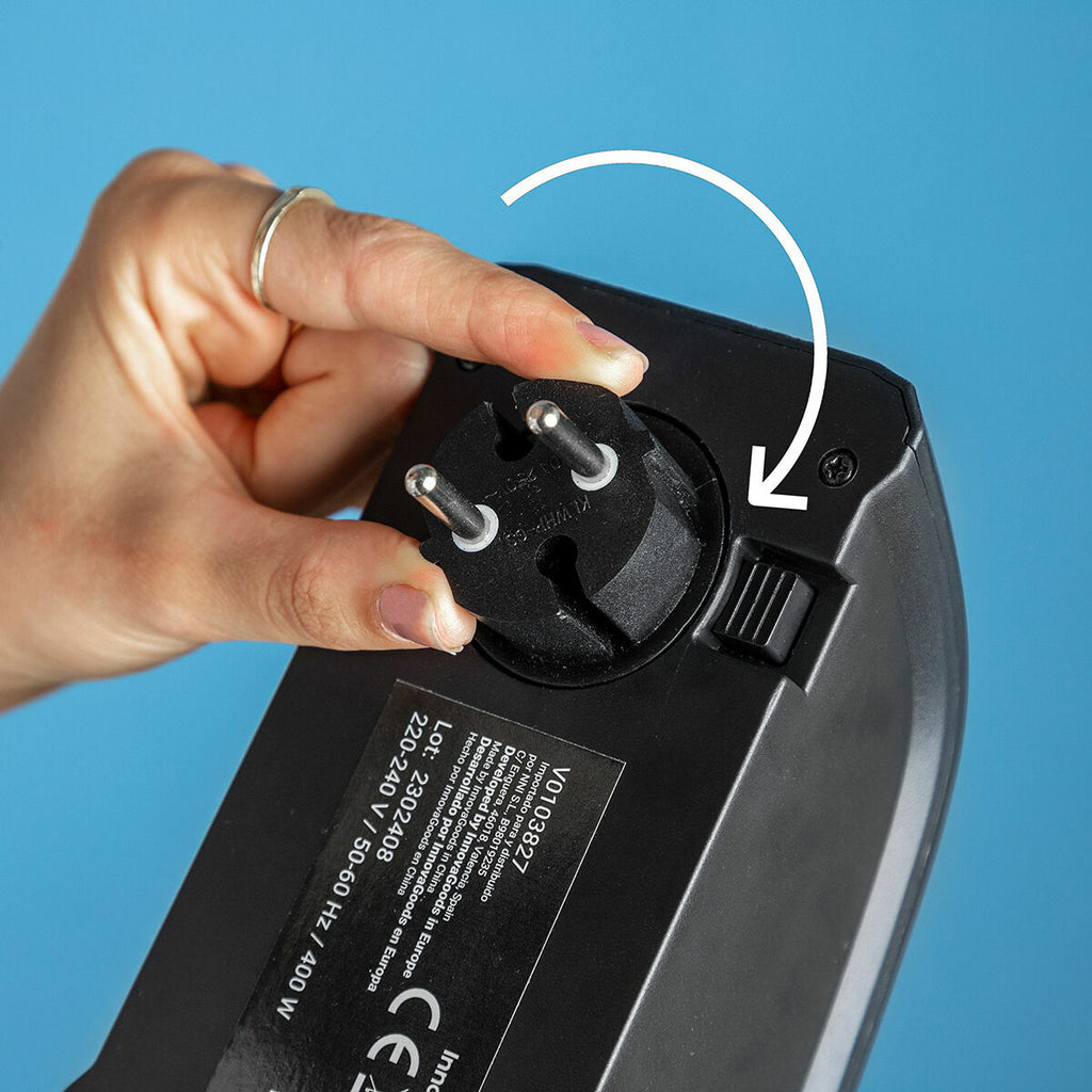 InnovaGoods Tragbar Mini Plug Heizgerät Heatpod 400 W