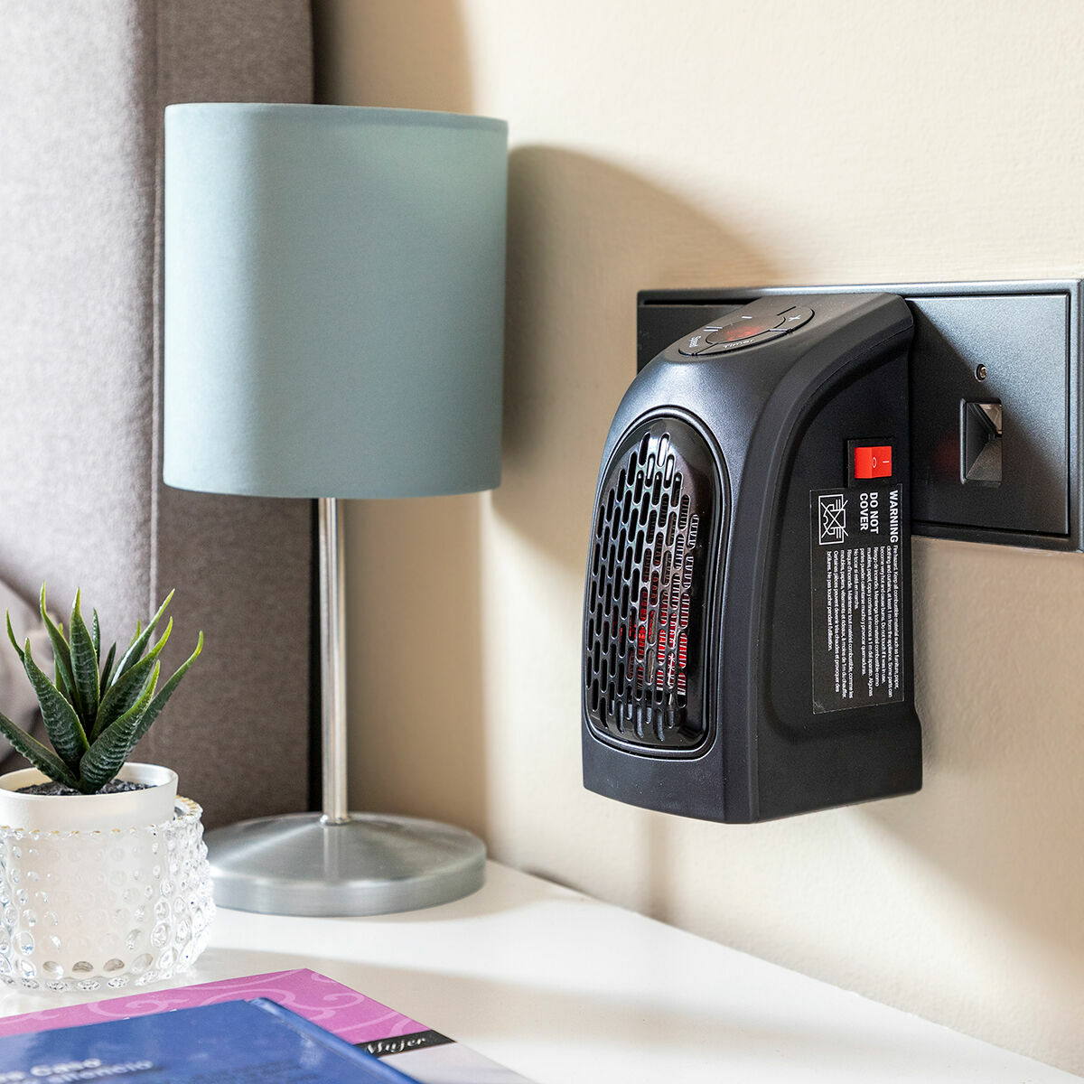 InnovaGoods Tragbar Mini Plug Heizgerät Heatpod 400 W
