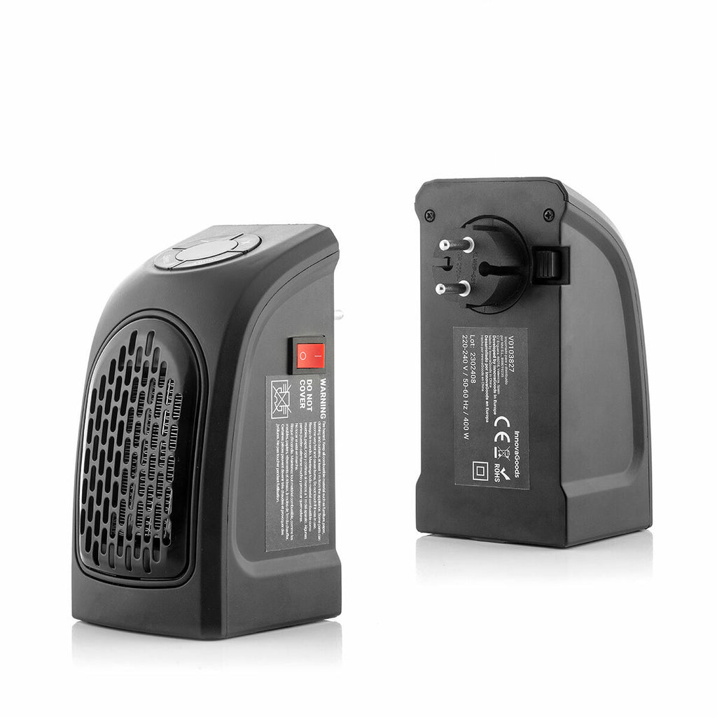 InnovaGoods Tragbar Mini Plug Heizgerät Heatpod 400 W