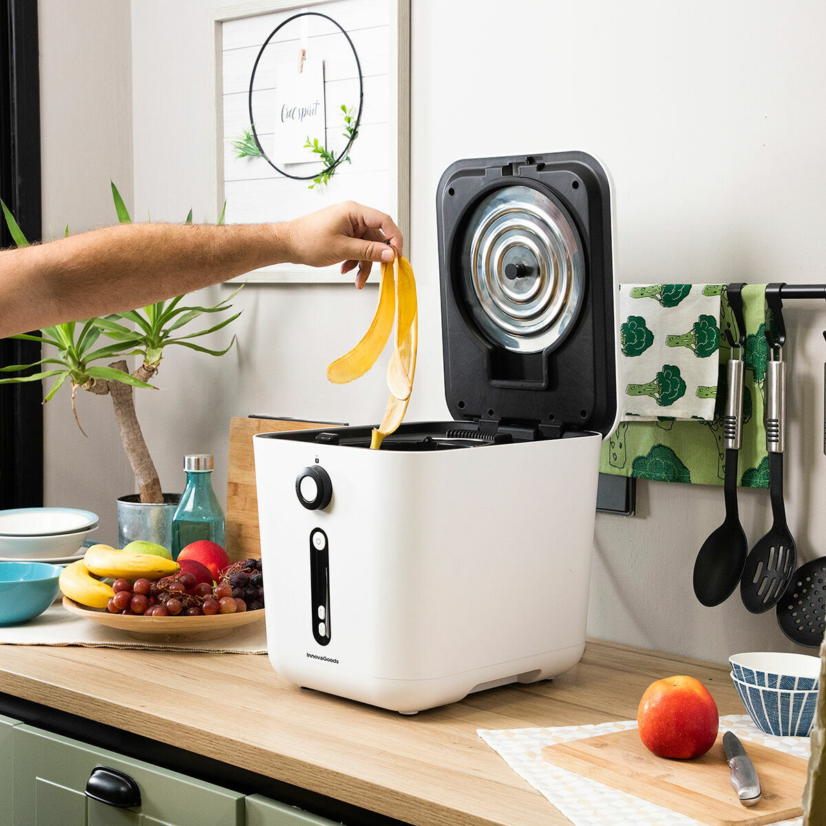 InnovaGoods Elektrisch Küche Composter Ewooster
