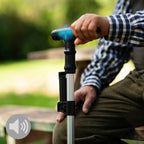 Extendable Walking Stick mit LED, Alarm & Grabber Hannde InnovaGoods