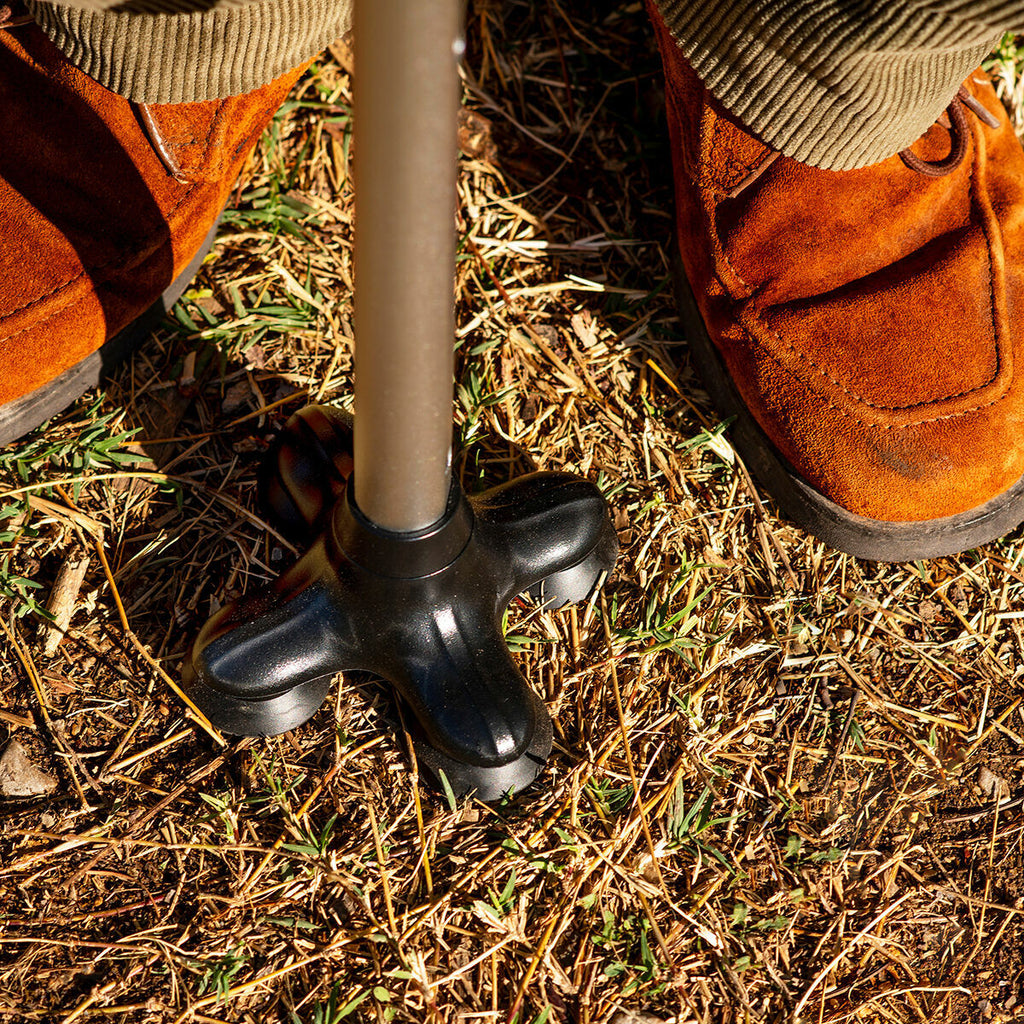 Extendable Walking Stick mit LED, Alarm & Grabber Hannde InnovaGoods