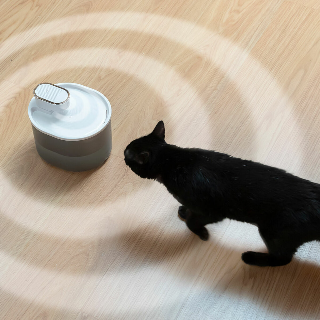 InnovaGoods Wiederaufladbar Katze Wasser Fountain mit Sensor Refopet
