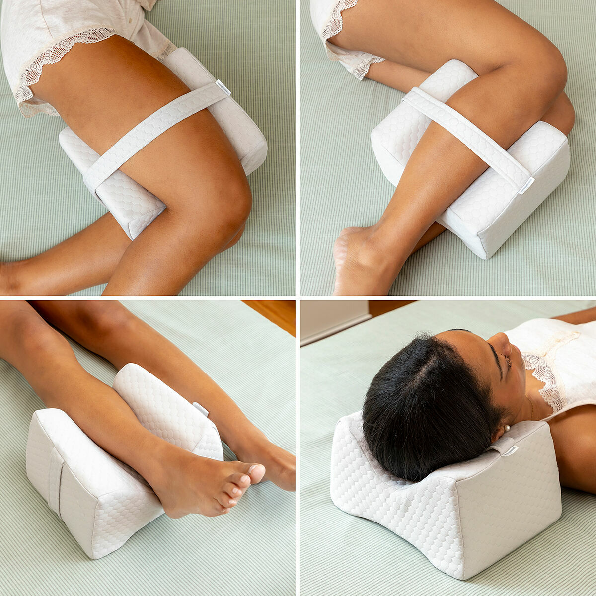 InnovaGoods Leg Kissen mit Securing Strap Lerellow