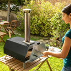InnovaGoods Pellet Pizza Backofen mit Zubehör Pizzahven