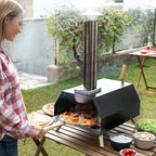 InnovaGoods Pellet Pizza Backofen mit Zubehör Pizzahven