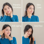 InnovaGoods Anti-Falten-Nackenkissen mit Satin Abdeckung Youthlow