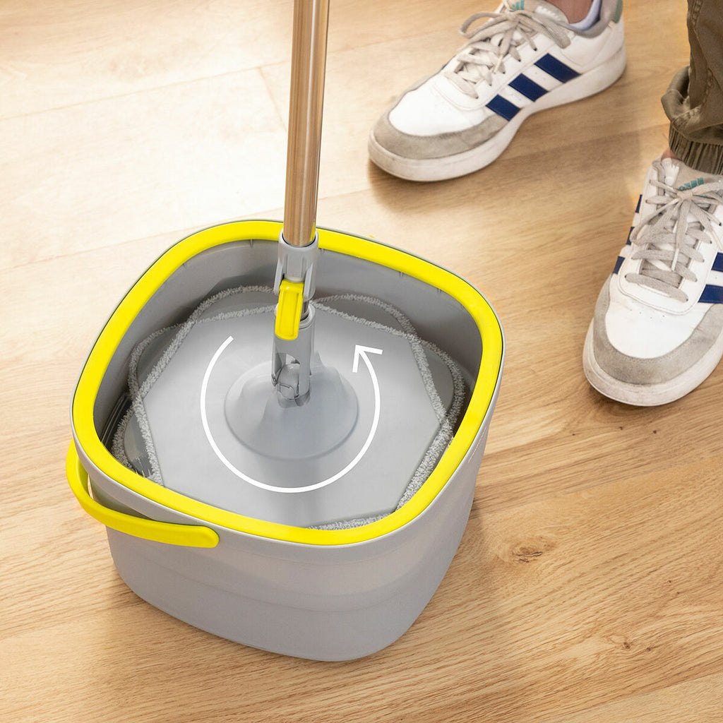 InnovaGoods Self-Cleaning Spin Mop mit Separation Bucket Selimop