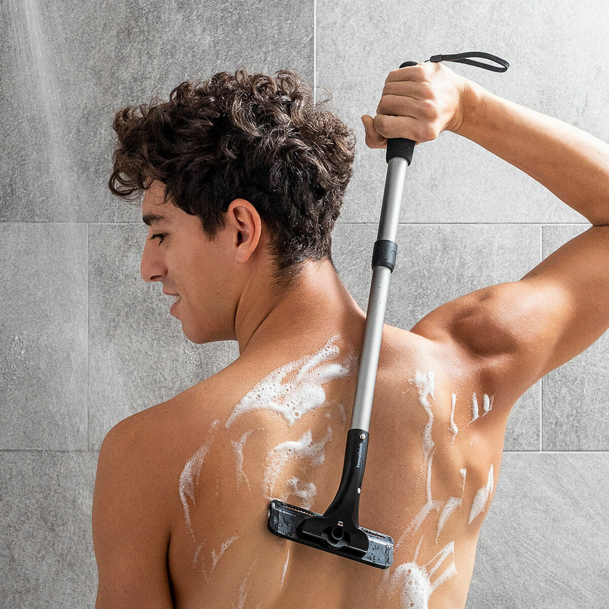 Body Shaver with Extendable Aluminum Handle Extaver InnovaGoods – Produktbild 1