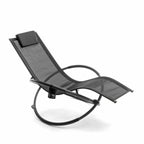 InnovaGoods Klappbar Schaukel-Sonnenliege Rockorb