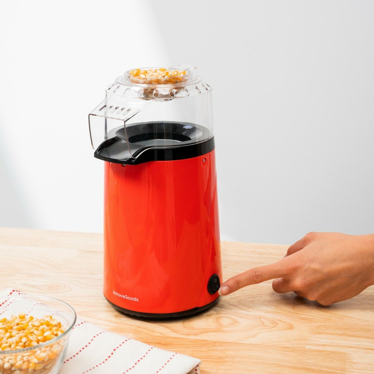 InnovaGoods Hot Air Popcorn Gerät Popmar