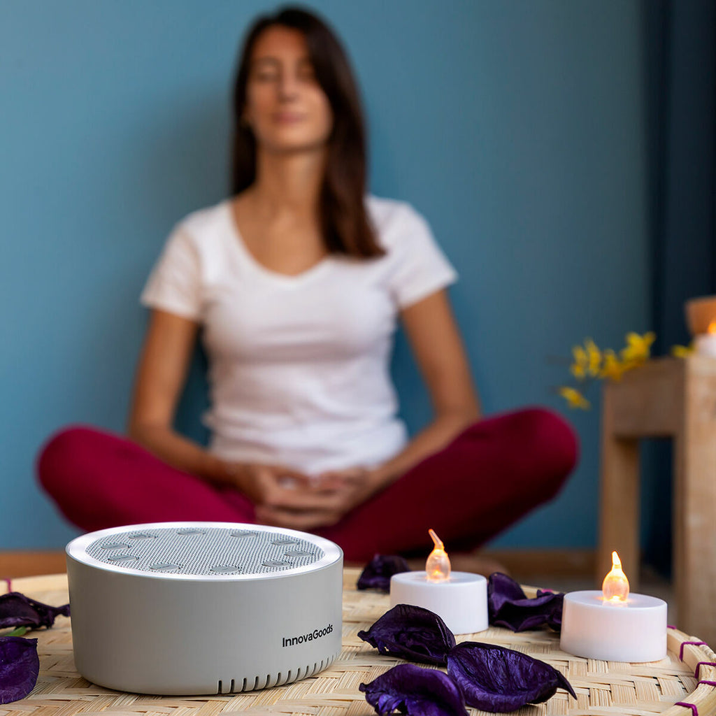 InnovaGoods Weiß Noise Schlaf Maschine Slewel