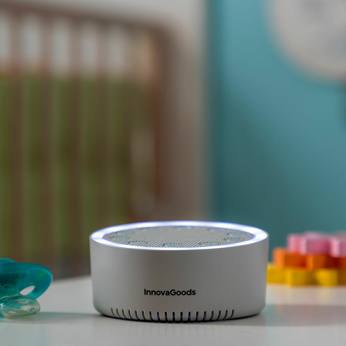 InnovaGoods Weiß Noise Schlaf Maschine Slewel