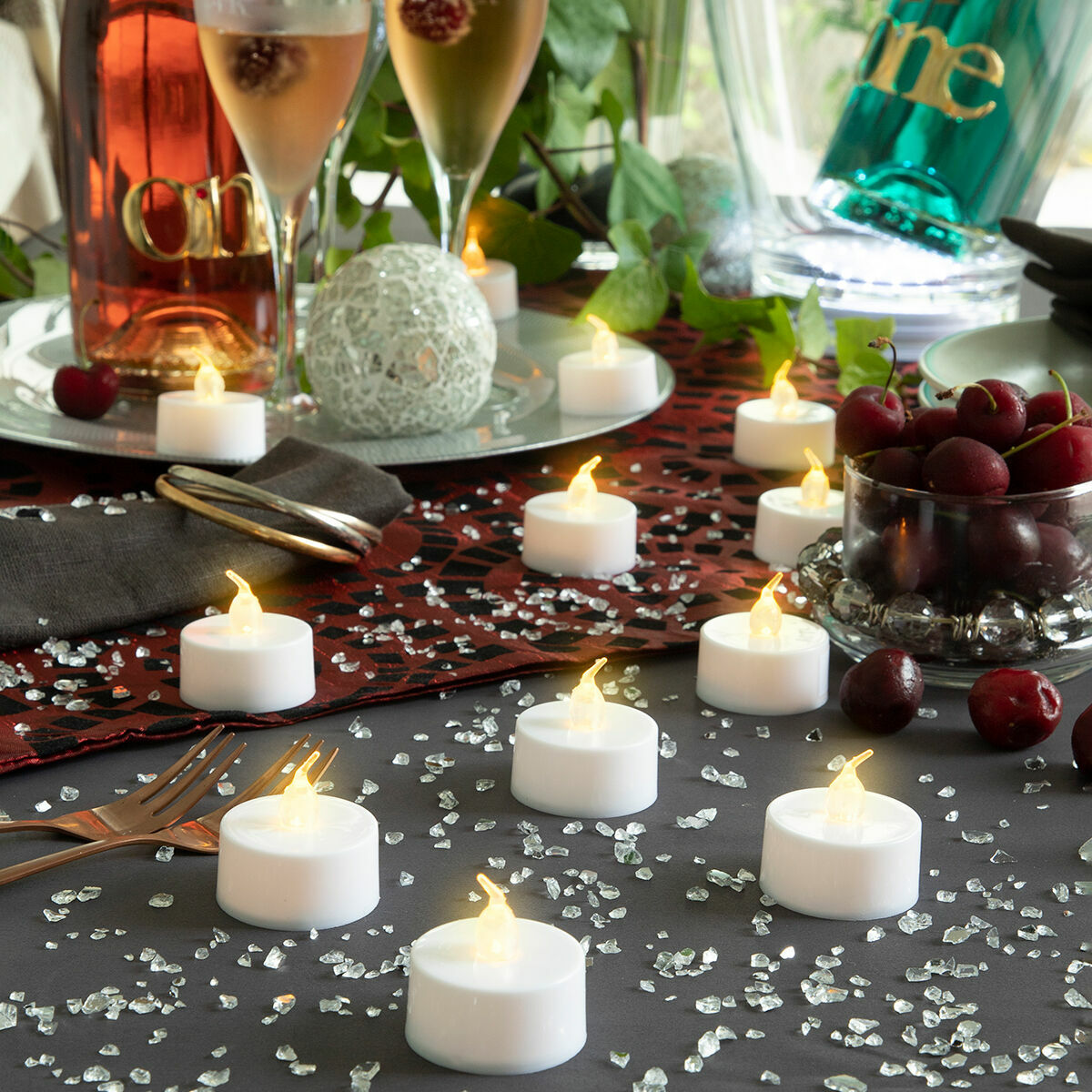 Set of LED Tealight Candles Romandle InnovaGoods 12 Stück – Produktbild 1