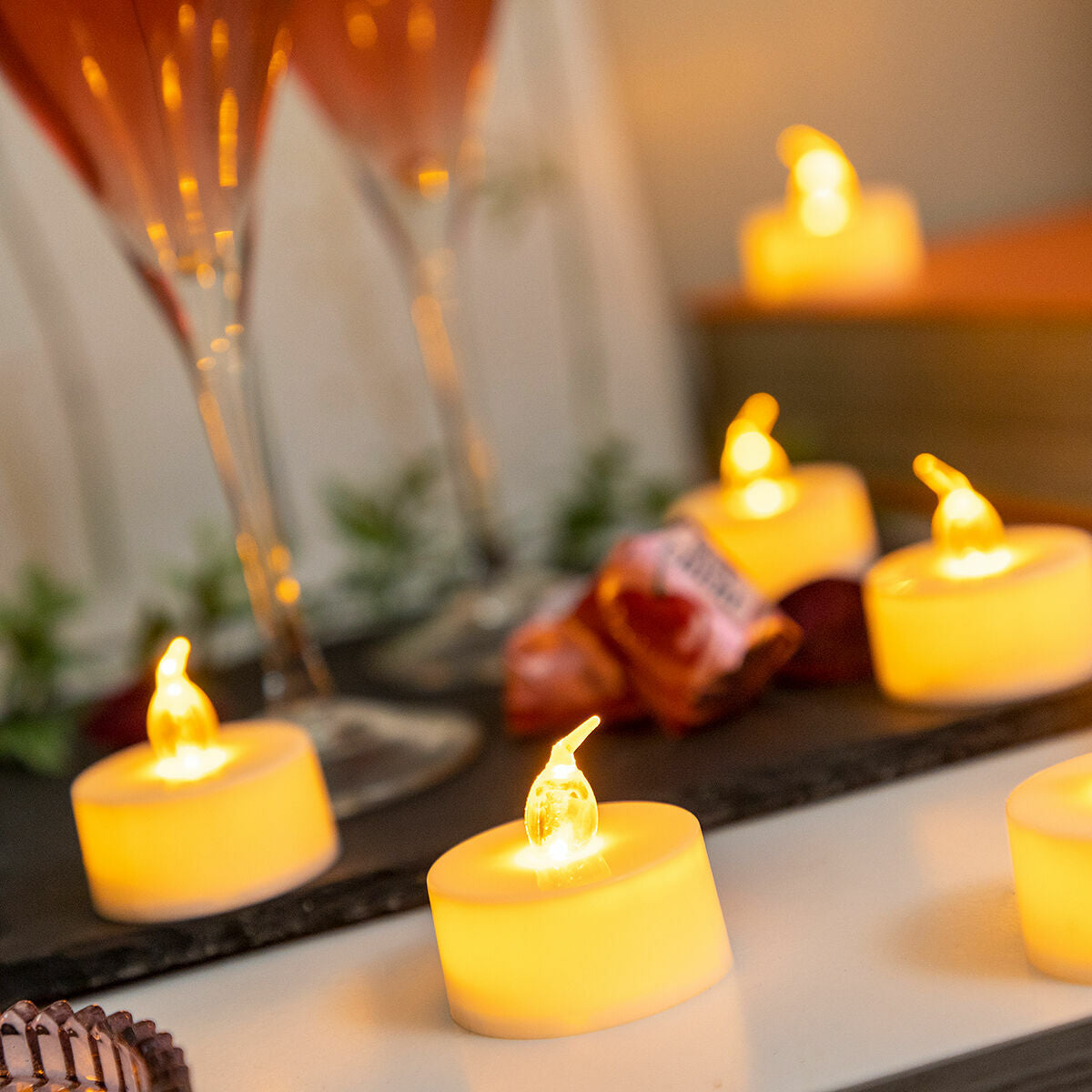 InnovaGoods LED-Teelicht-Set Romandle